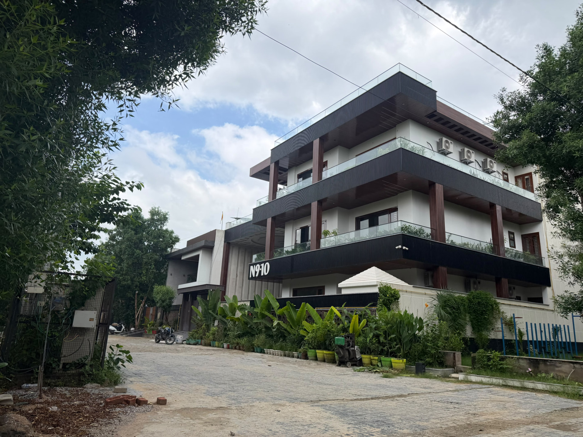 Completed Habitat Infratech residential project